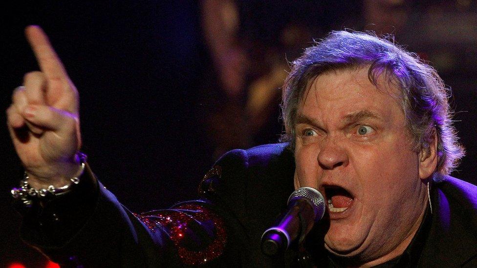 Meat Loaf performing in 2011