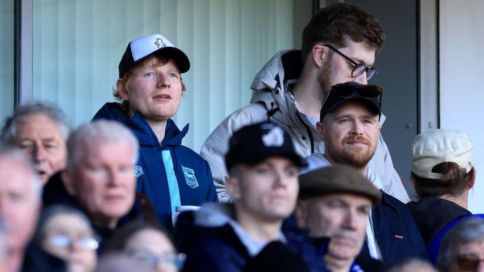 Ed Sheeran at Ipswich