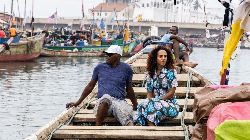 Samuel L Jackson and Afua Hirsch