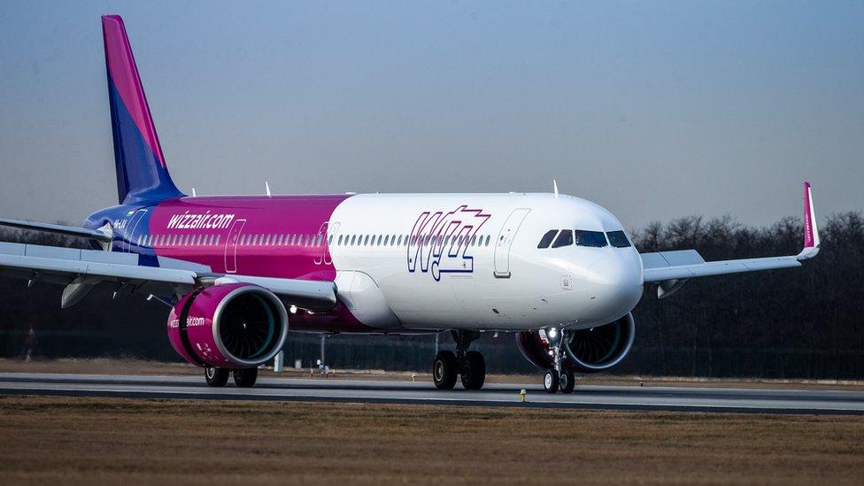 Wizz Air airplane