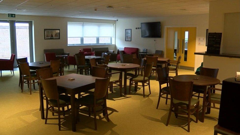 Inside Rose Hill Community Centre