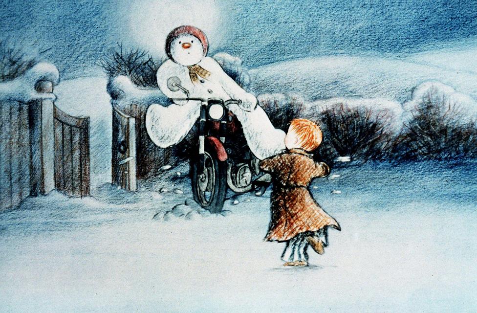 Still from The Snowman