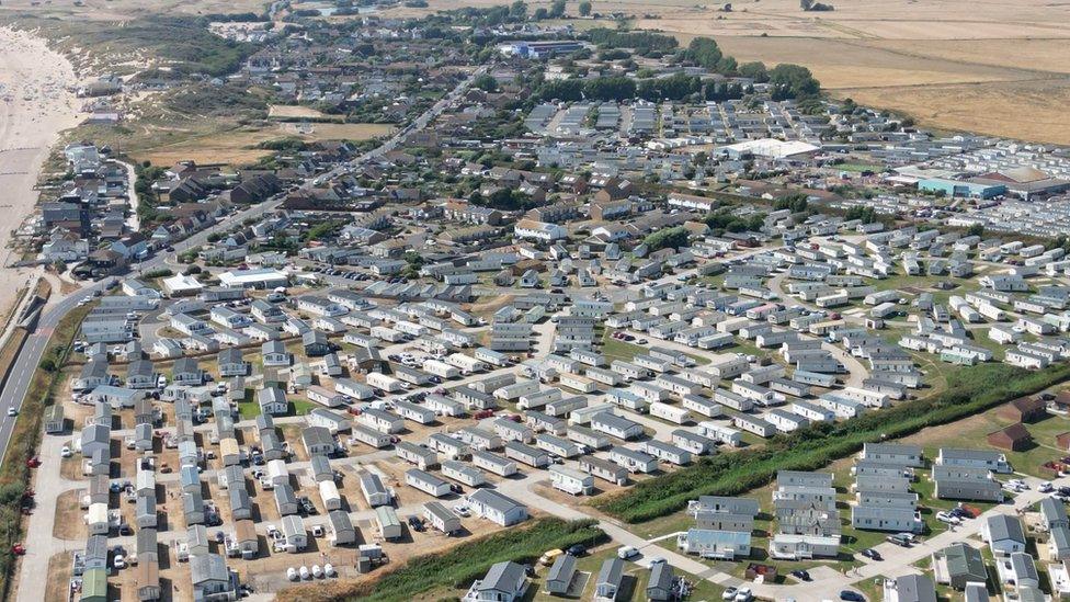 Parkdean Hoiday park, Camber Sands