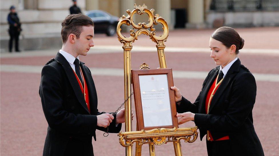 Ceremonial easel