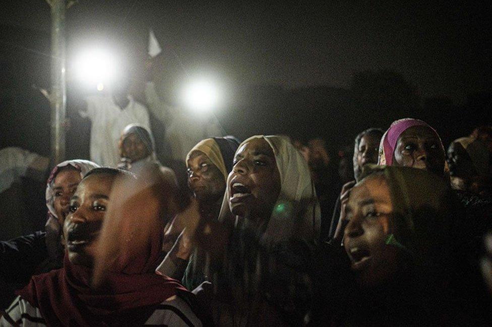 People protesting