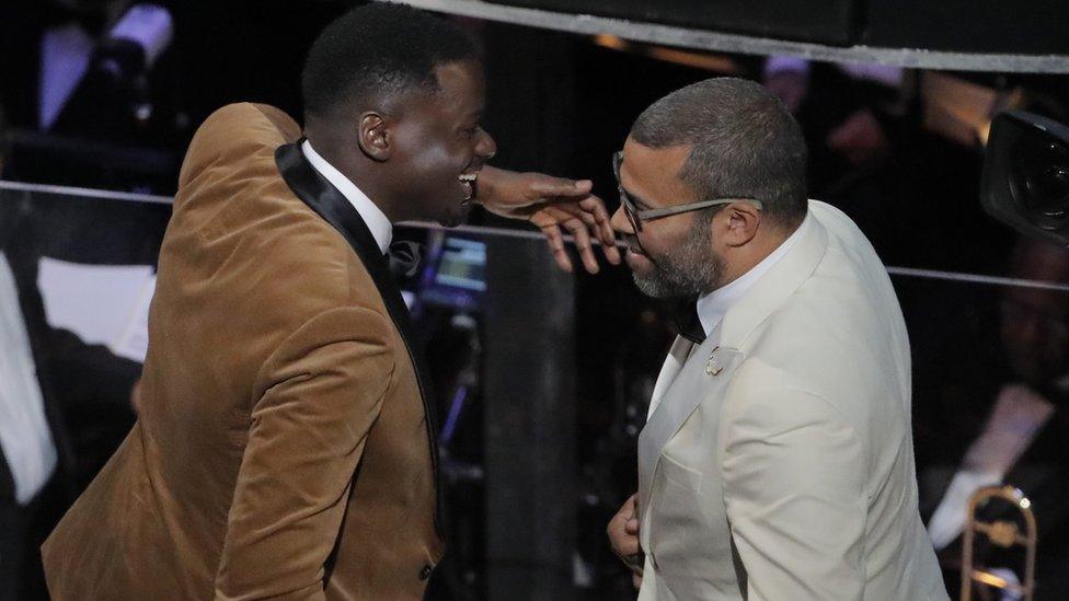 Daniel Kaluuya and Jordan Peele