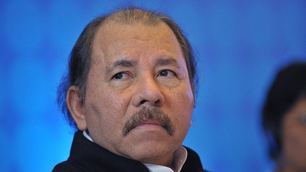 Nicaraguan President Daniel Ortega (10 April 2015)