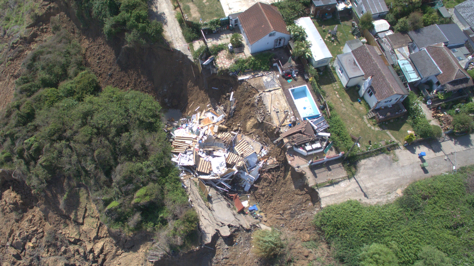 Aerial shot of Surf Crescent