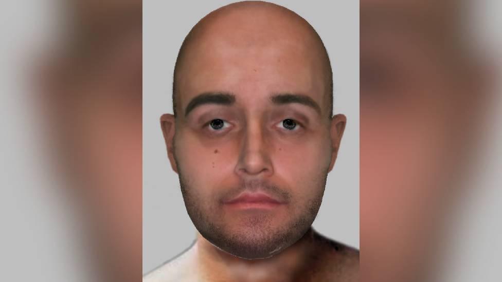 e-fit of man who died on street