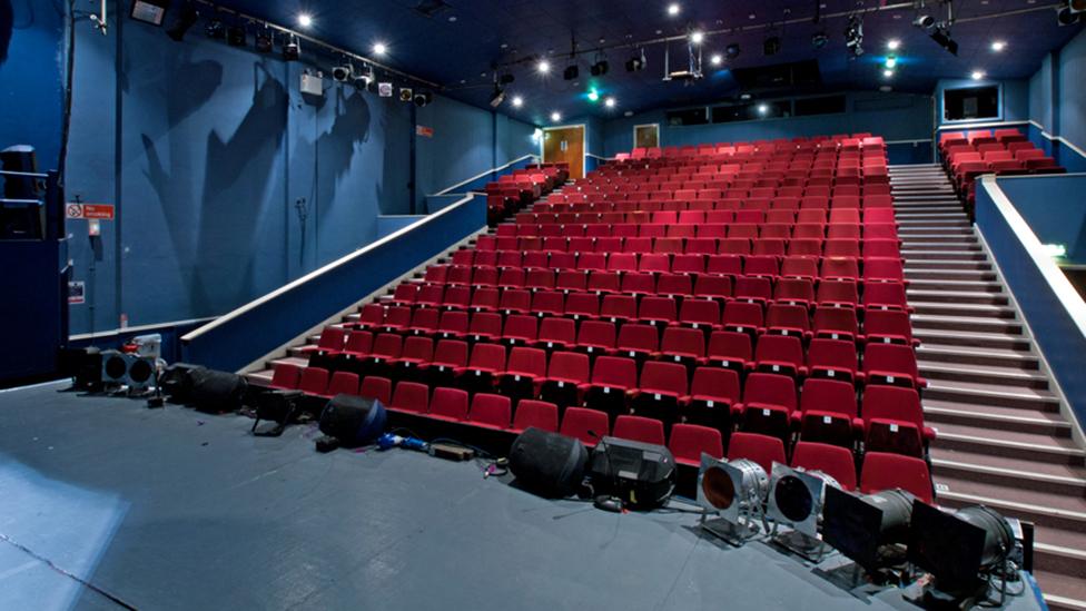 Interior of theatre