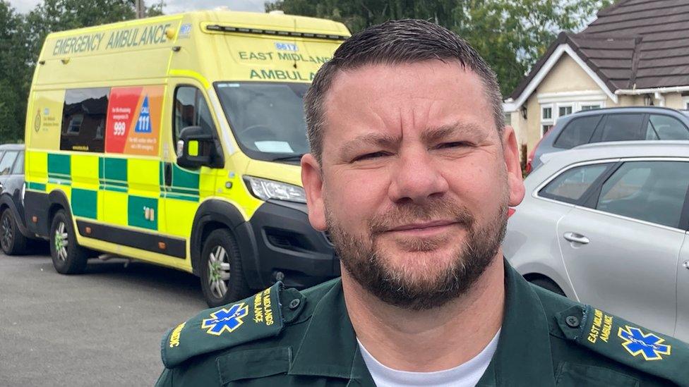 Paramedic Rob Keenan