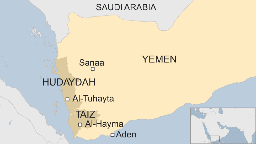 Map of Yemen