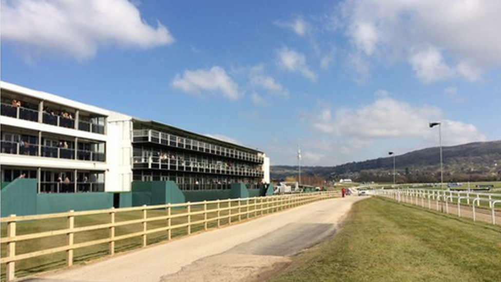 Balconies at Cheltenham Racecourse