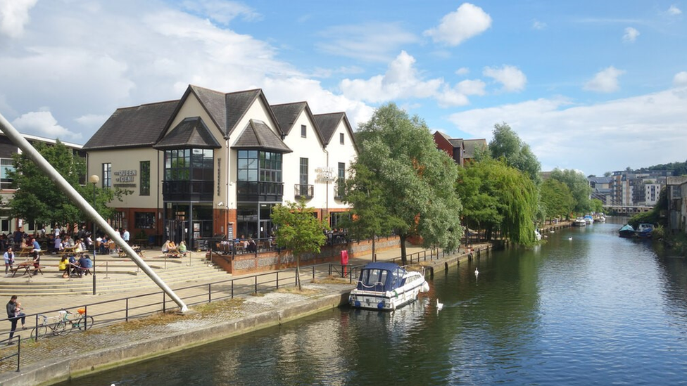 River Wensum in Norwich