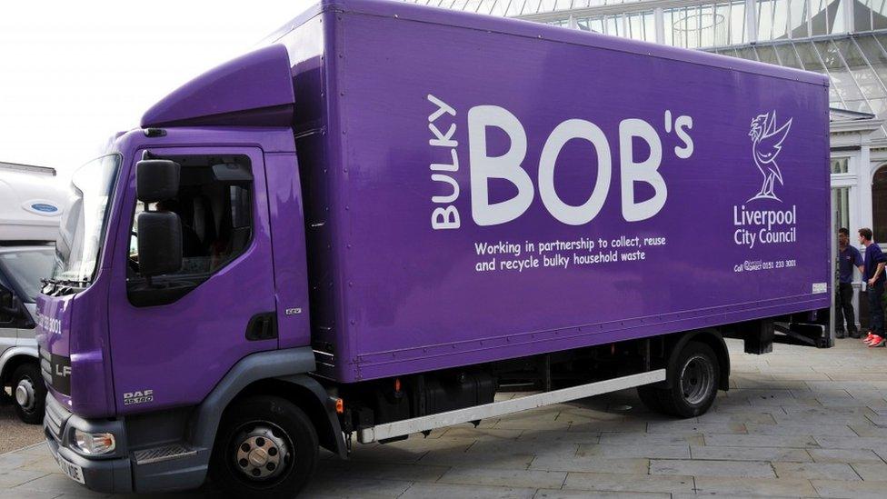 Bulky Bob's van