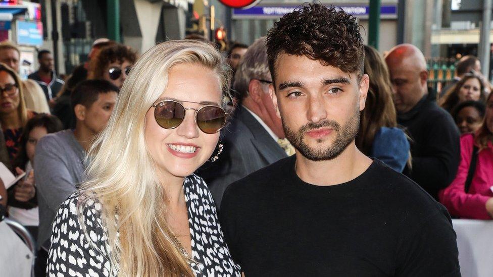 Kelsey Hardwick and Tom Parker