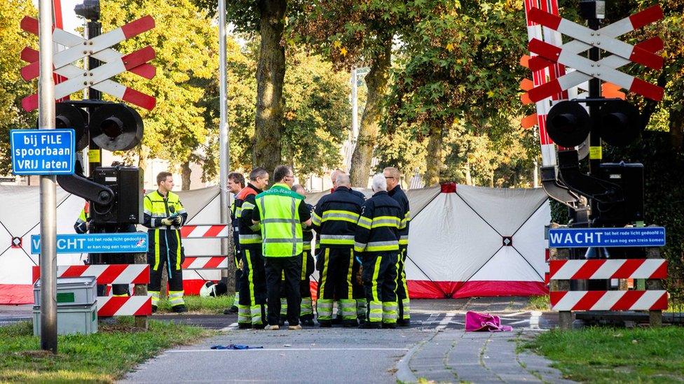 Level crossing in Oss where the collision happened