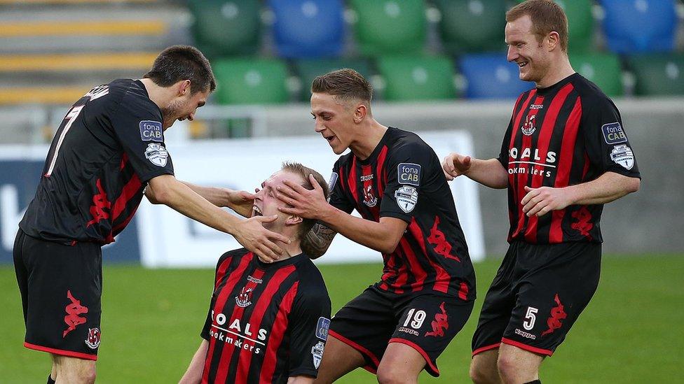 A big win in November with Jordan Owens netting the only goal in a Windsor Park clash against Linfield