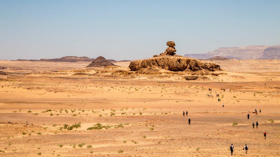 Outcrop of Jebel Mukkabir