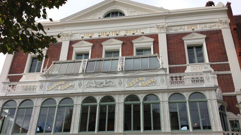 Exterior of New Theatre Royal