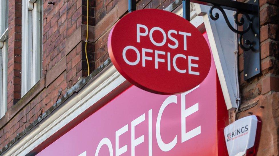 post office sign