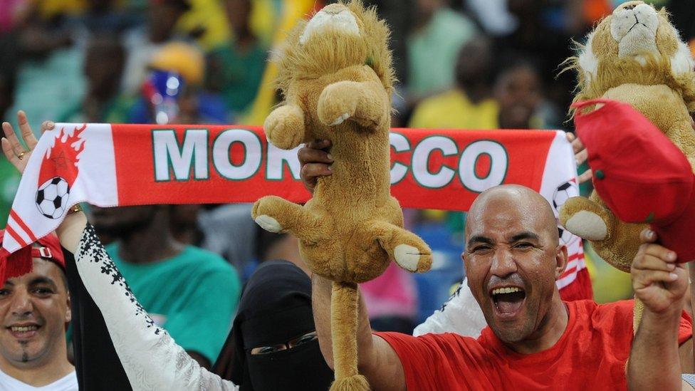 Morocco fans