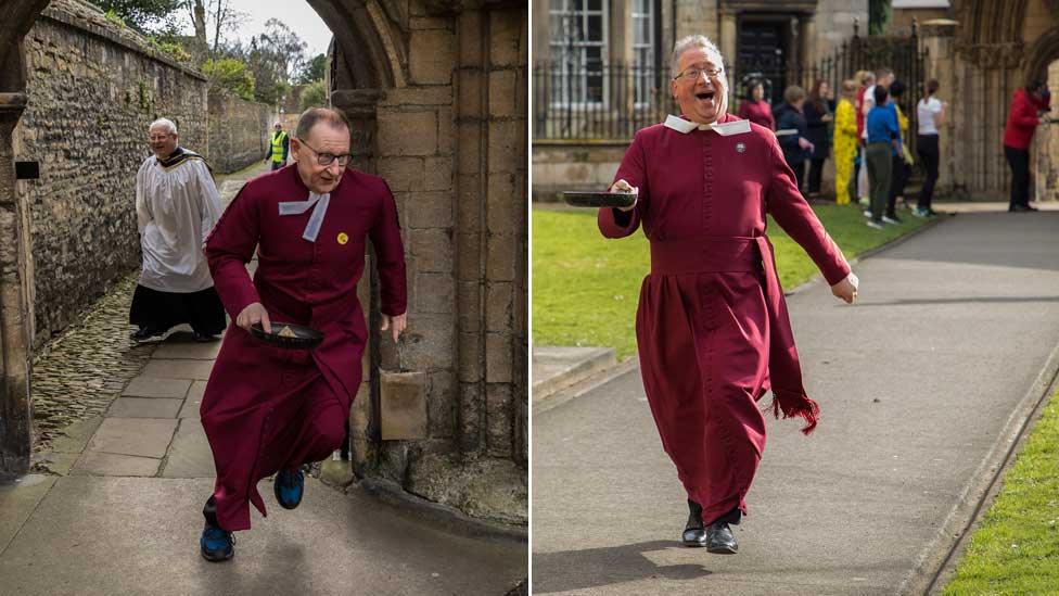 Very Reverend Chris Dalliston and Canon Tim Alban Jones