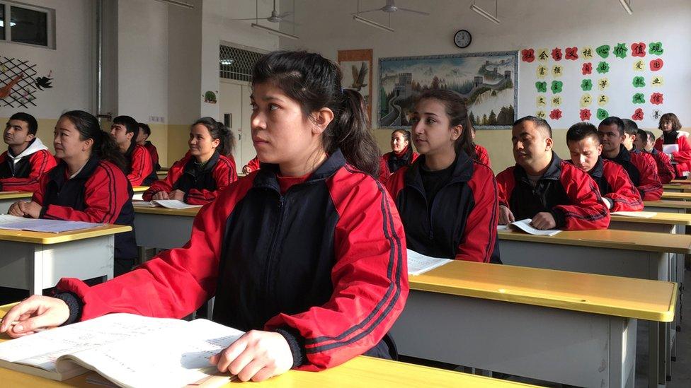 Detention centre in Kashgar, China