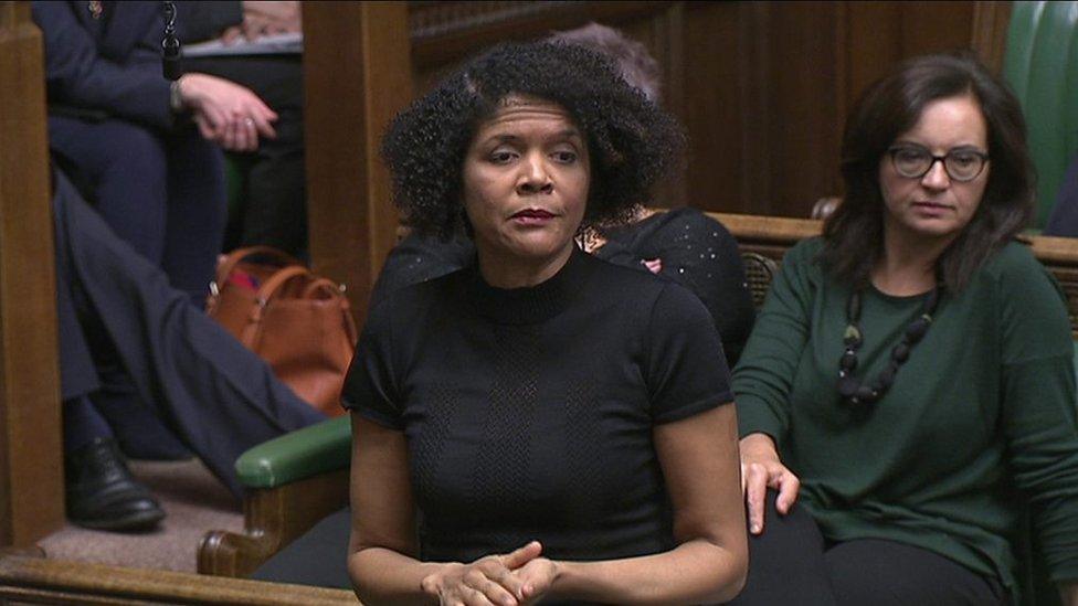 Chi Onwurah speaks in Parliament