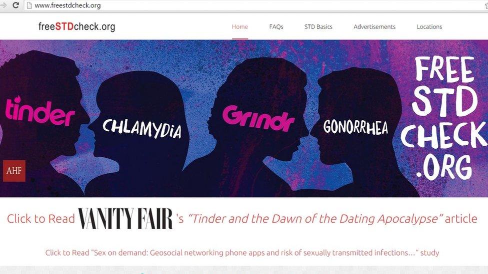 Tindr and Grindr campaign