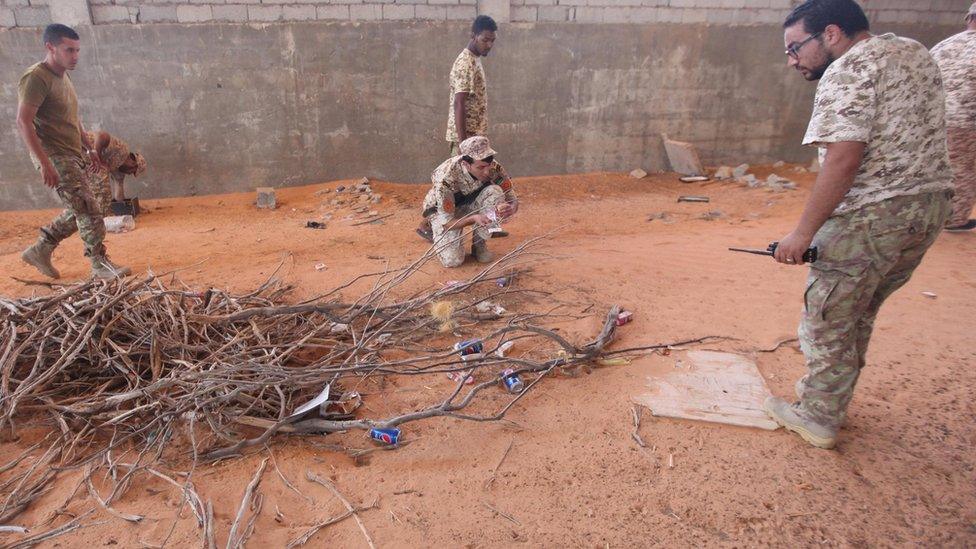 Patrols in Sirte, Libya