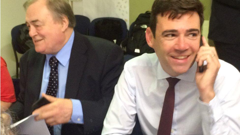 Lord Prescott Andy Burnham