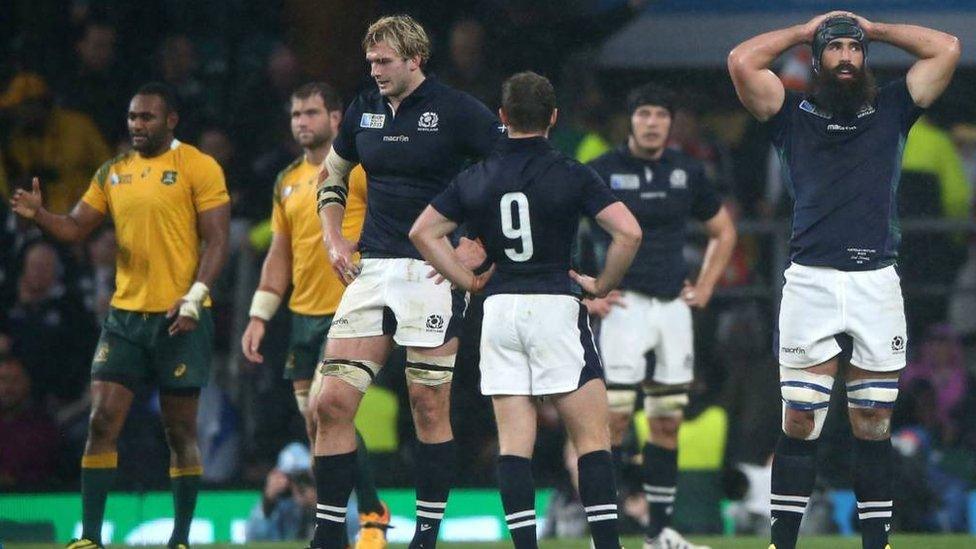 Yr Alban v Awstralia: Cwpan y Byd 2015.... "Fydden ni ddim yn darllen gormod mewn i'r un canlyniad yna. "