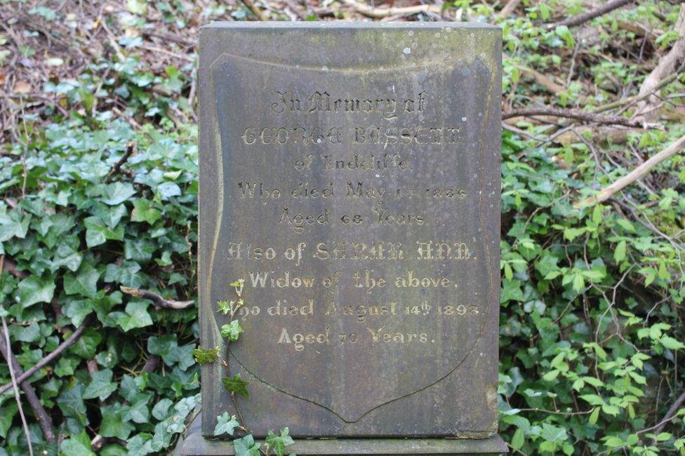 Grave of George Bassett