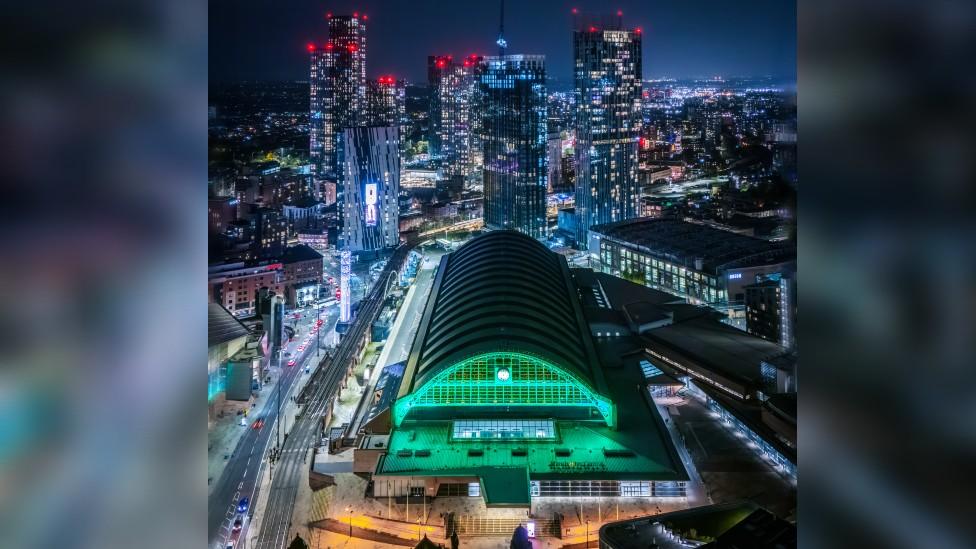 View of Manchester's skyline