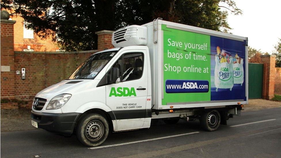 Asda van