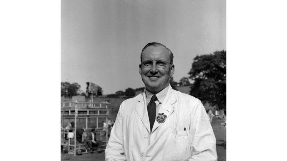 Geoff Charles yn 1955