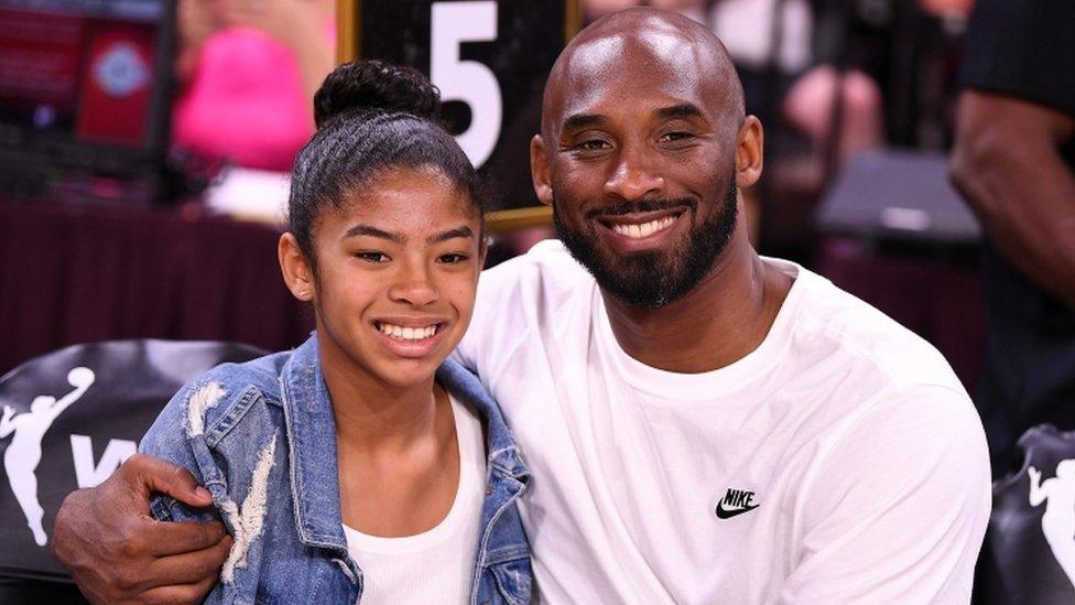 Kobe Bryant and his daughter Gianna