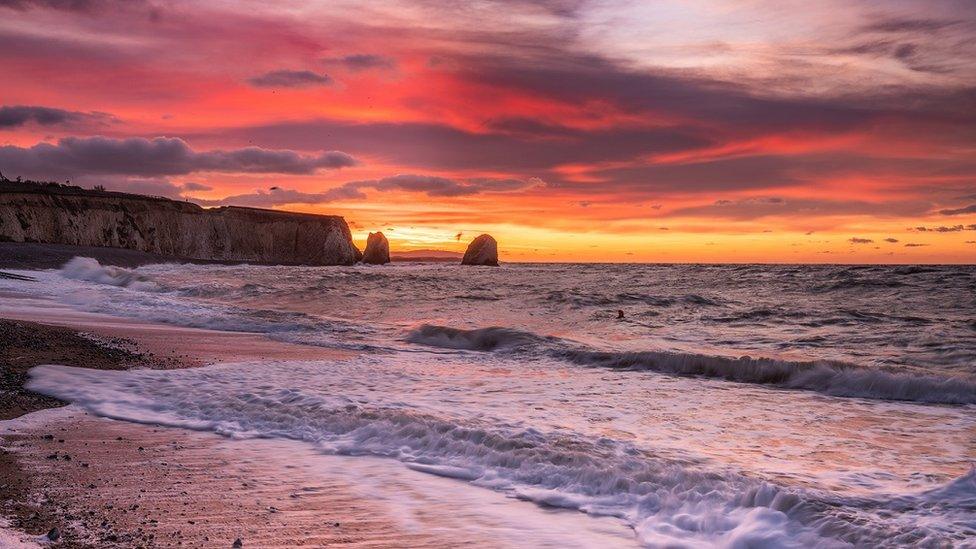 TUESDAY - Sunrise at Freshwater Bay