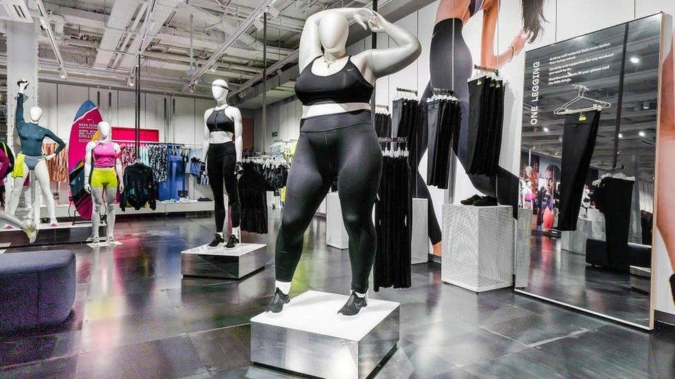 Nike plus-size models