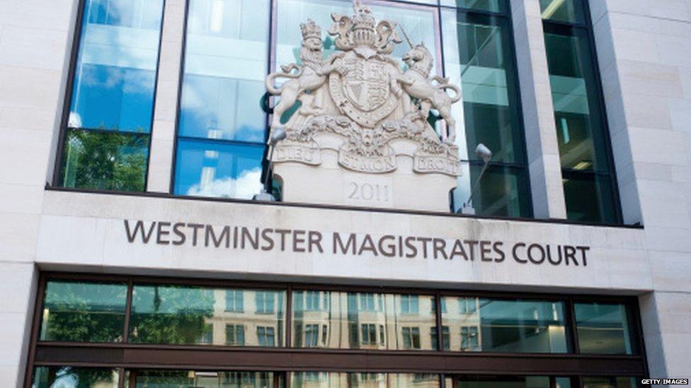 Westminster magistrates court