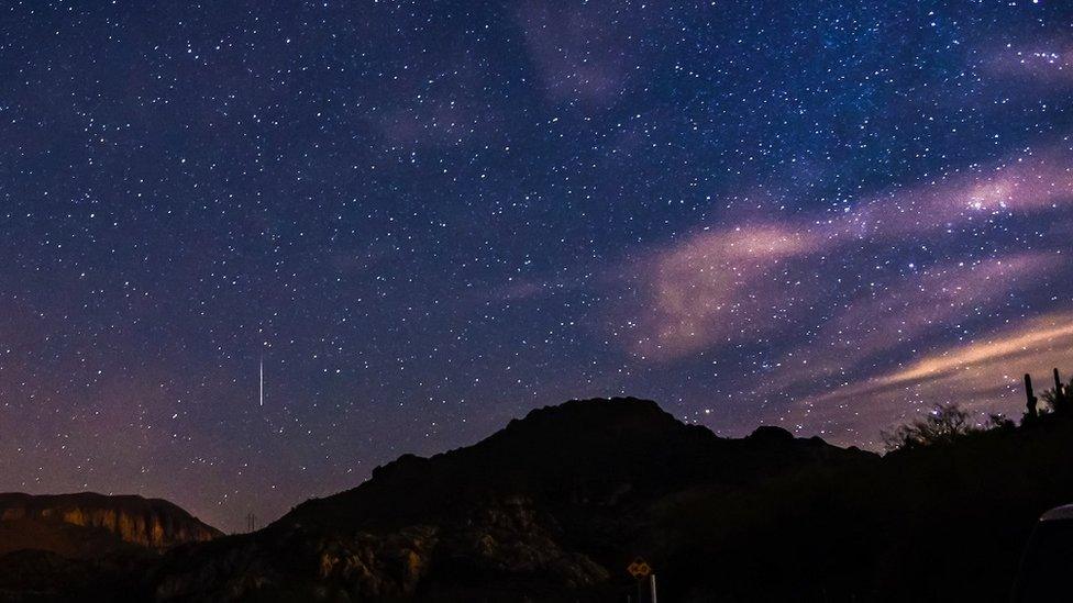 Geminid Meteor Arizona, US