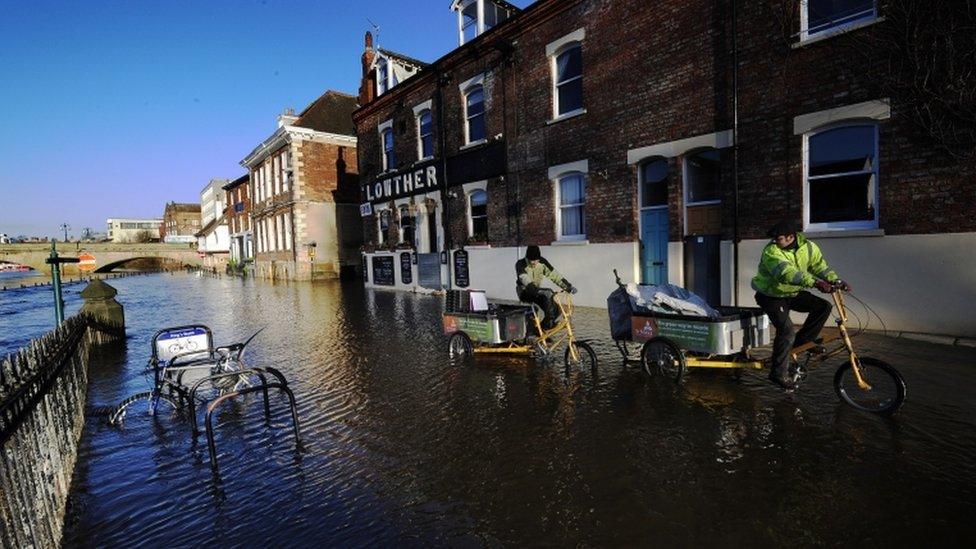 The River Ouse in York