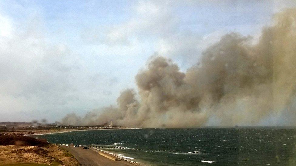 Lossiemouth fire