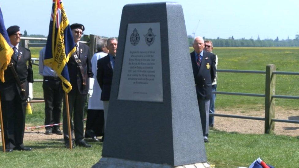 Wolvercote WW1 Aerodrome Memorial