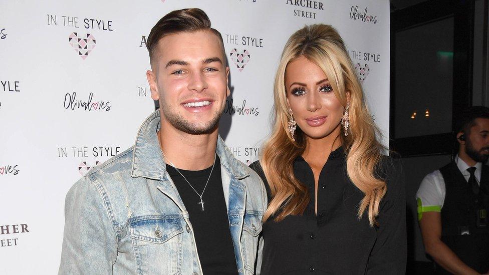 Chris Hughes and Olivia Attwood