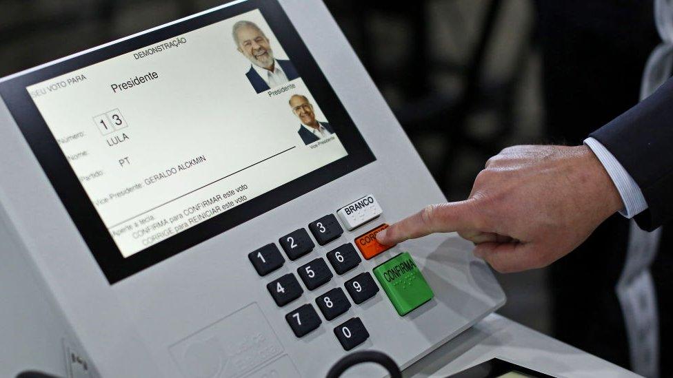 Brazil voting machine