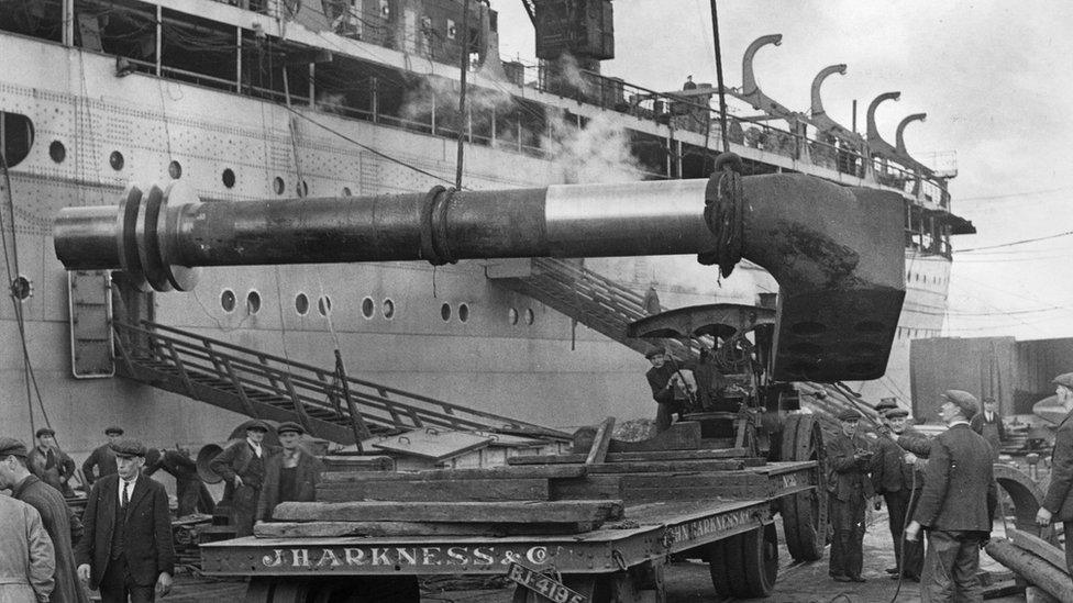 The Stirling Castle was built in Belfast in 1935