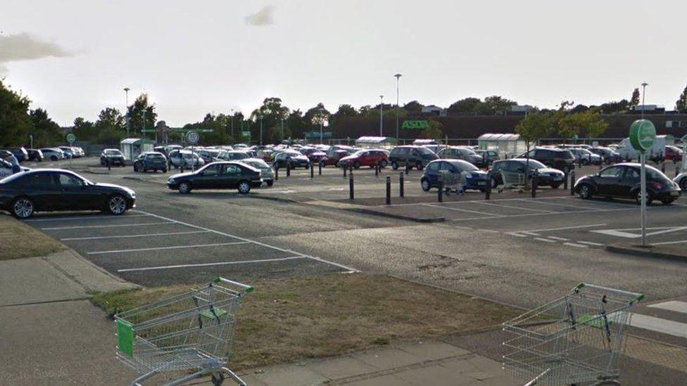 Asda car park death