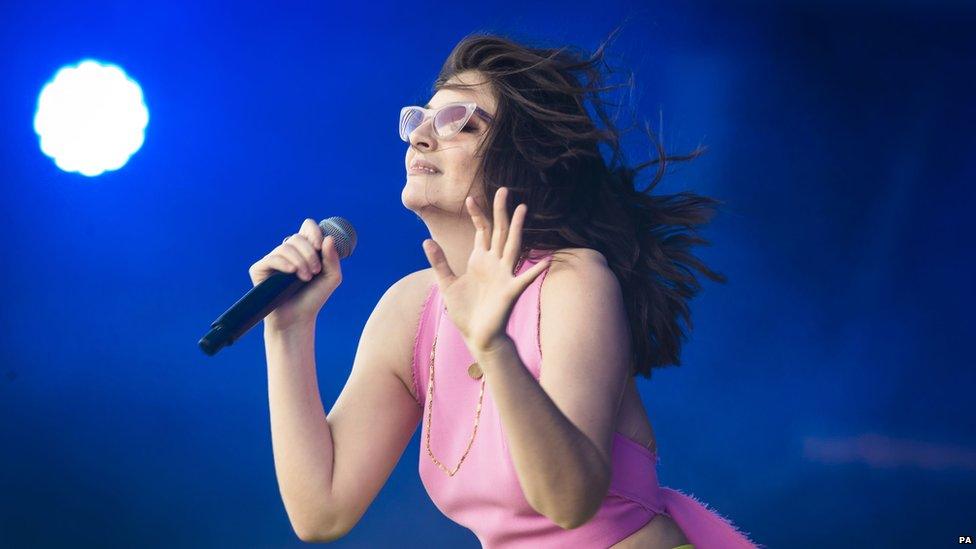 Lorde at Radio 1's Big Weekend in Hull